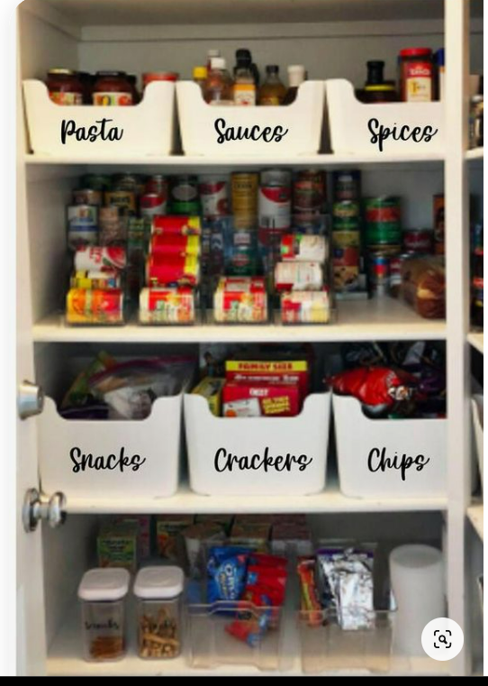 Kitchen Pantry Organization